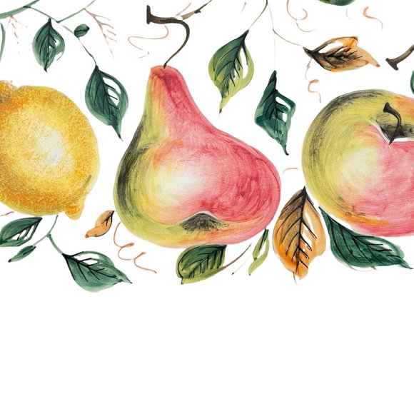 Vintage Italian Large Hand-Painted Platter by Nasco - Picture 4 of 11